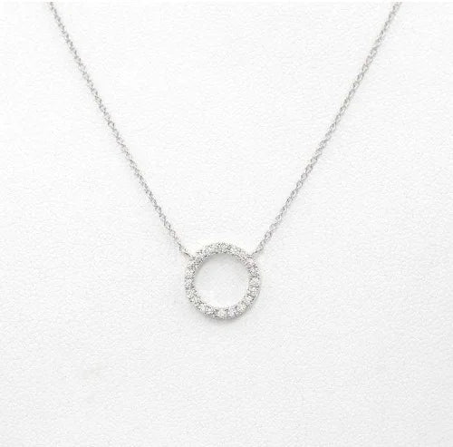 Small Circle Stud Earrings