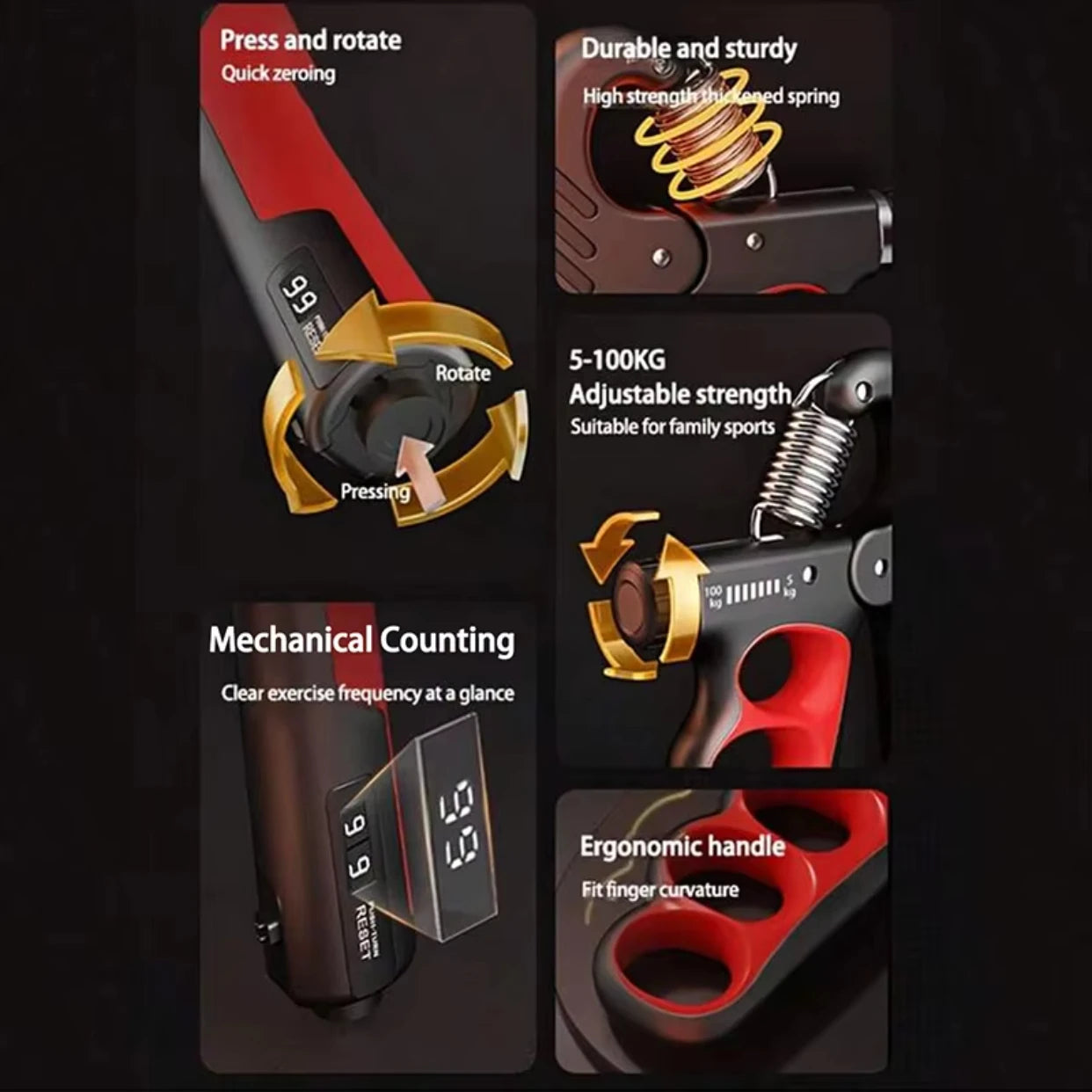 Wrist Expander Hand Strengthener