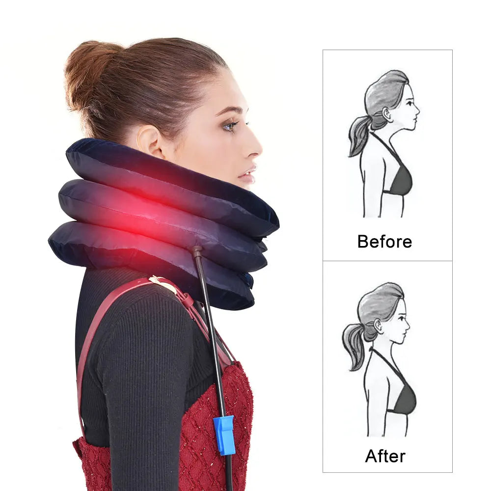 Neck Traction  Massage Pillow