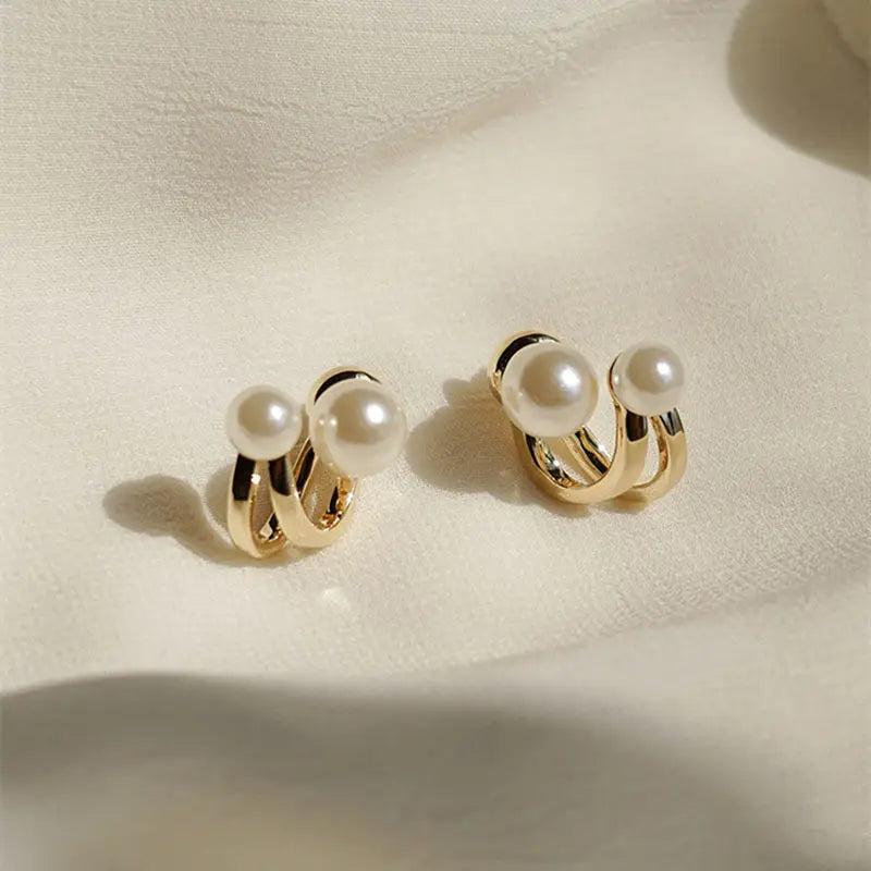 Pearl Stud Earrings