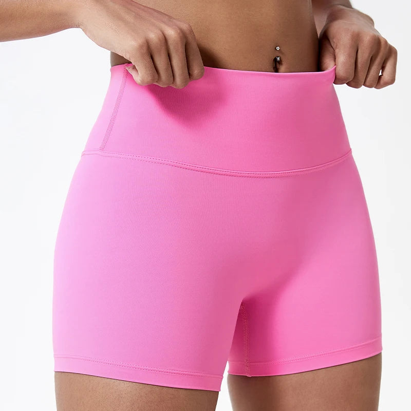 High Waist Yoga Shorts