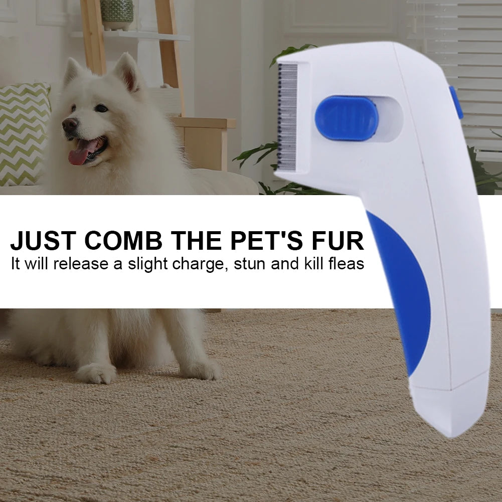 Electric Pet Anti Flea Comb