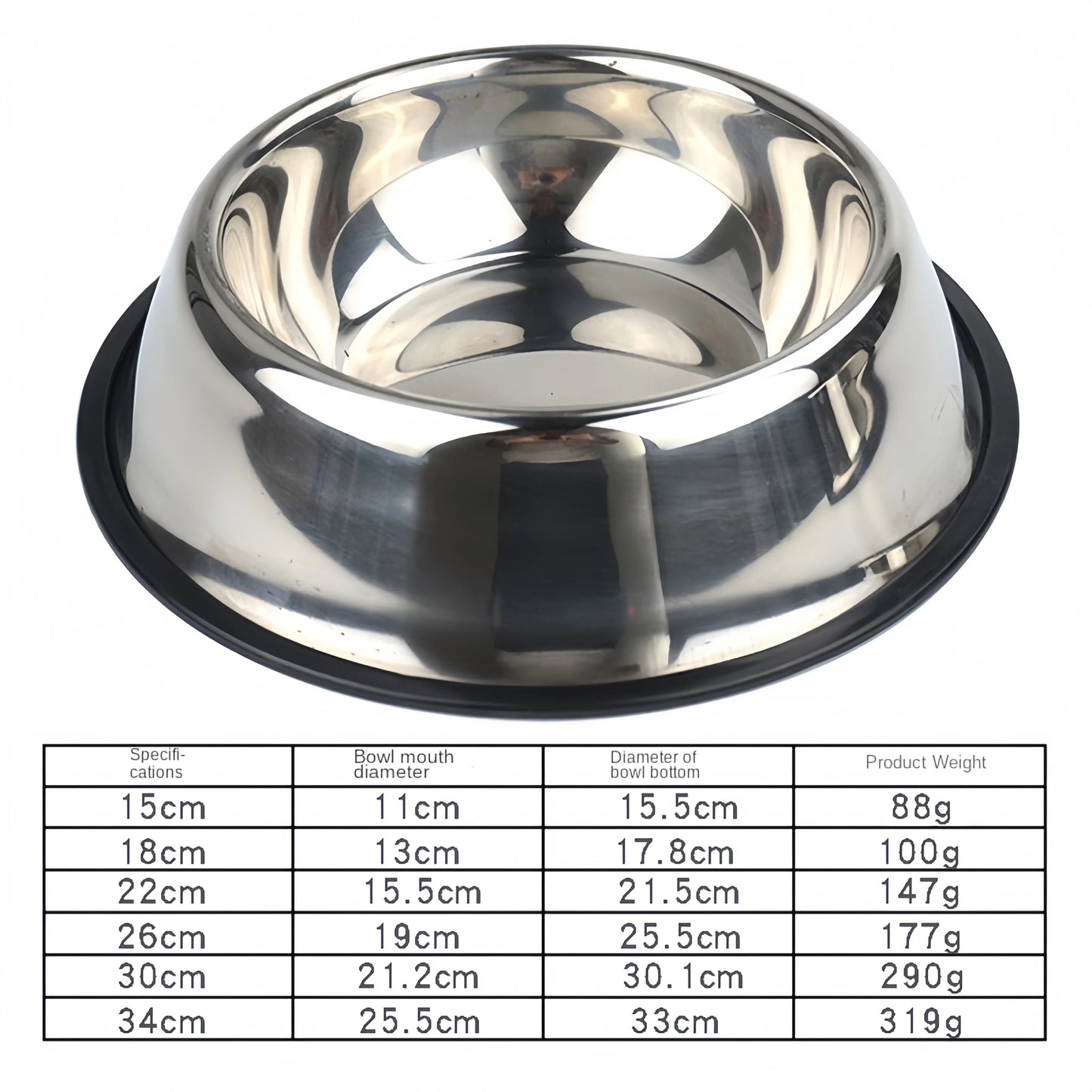 Pet  Stainless Steel Bowl
