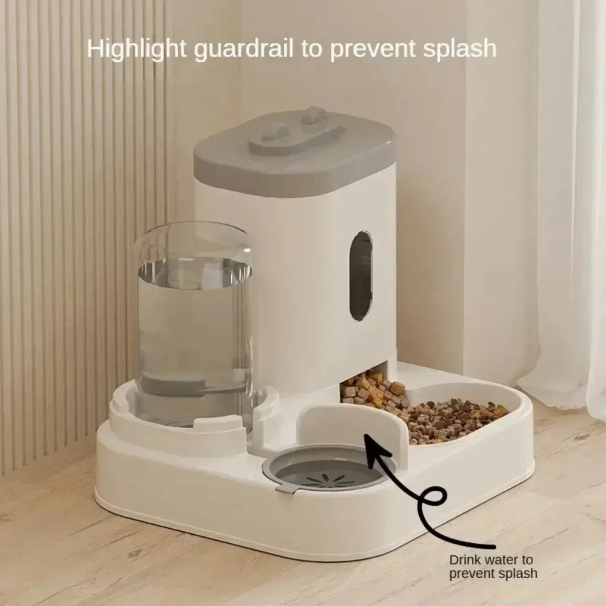 Pet  Food Bowl & Water Fountain