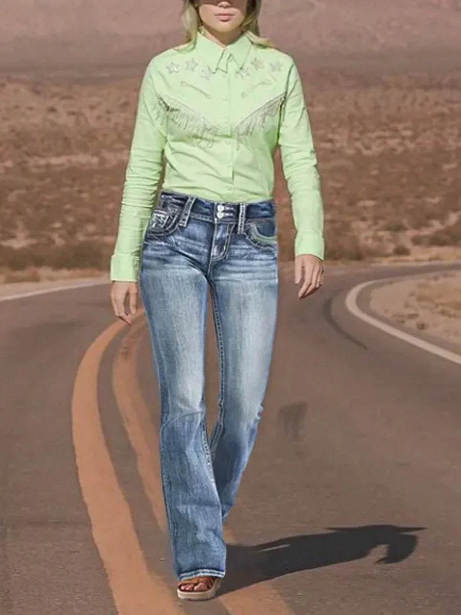 High Stretch Cowgirl Pants