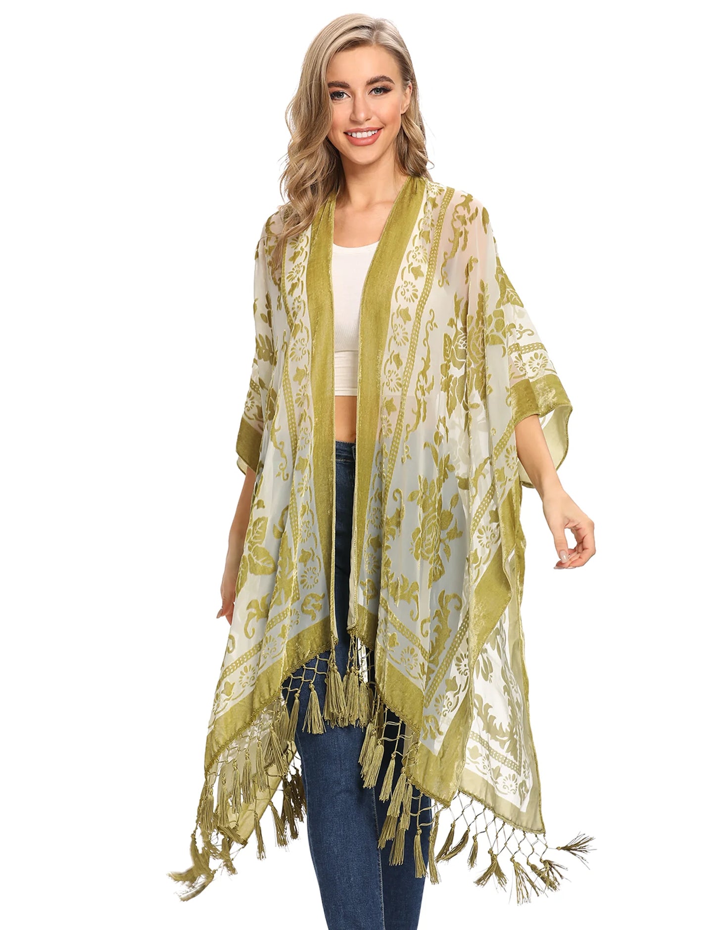 Fashion  long  beach cover-up