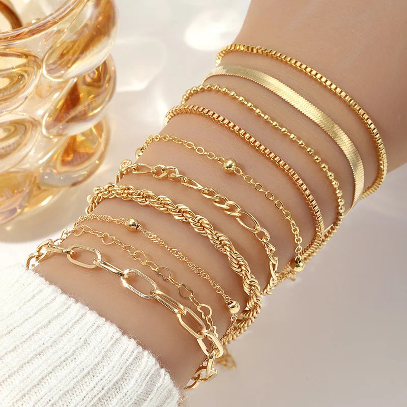 Multi-layer Metal Bracelet