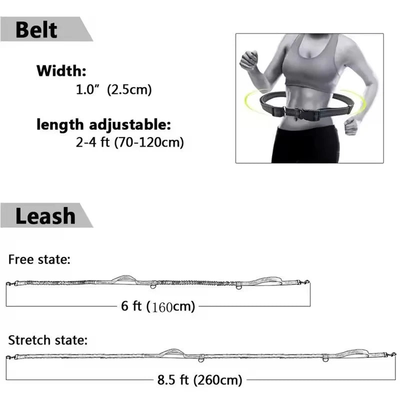 Pet Dual Elastic  Leash