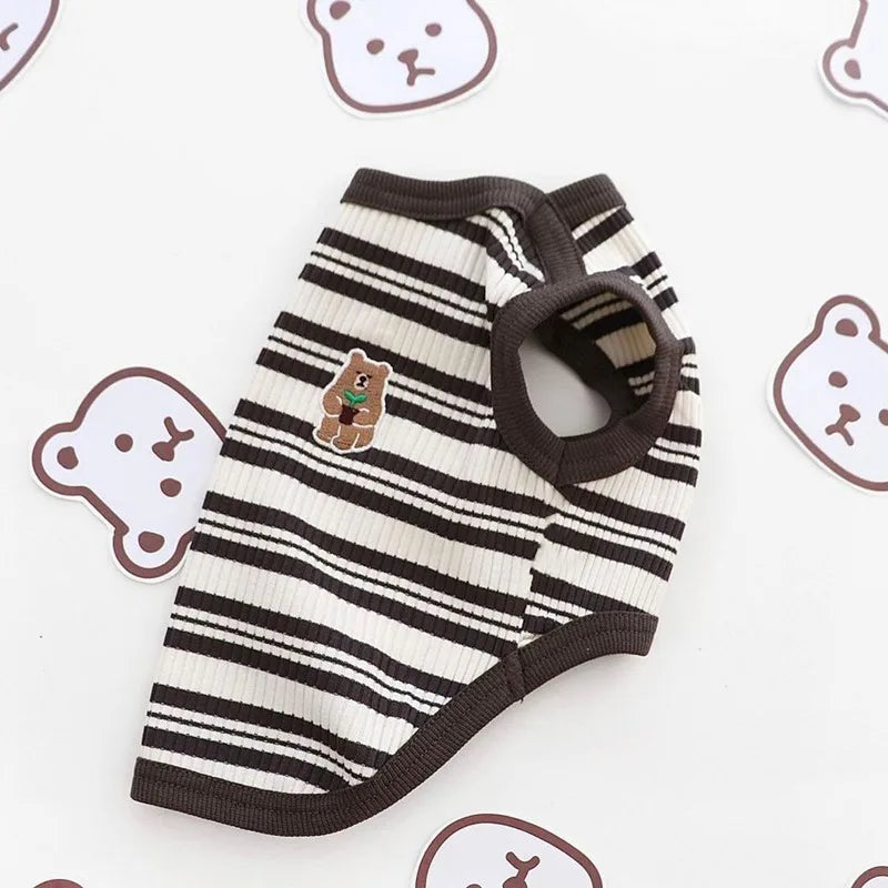 Cotton Rib Dog Shirt