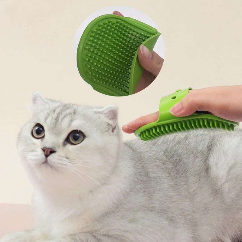 Pet Soft Rubber Brush