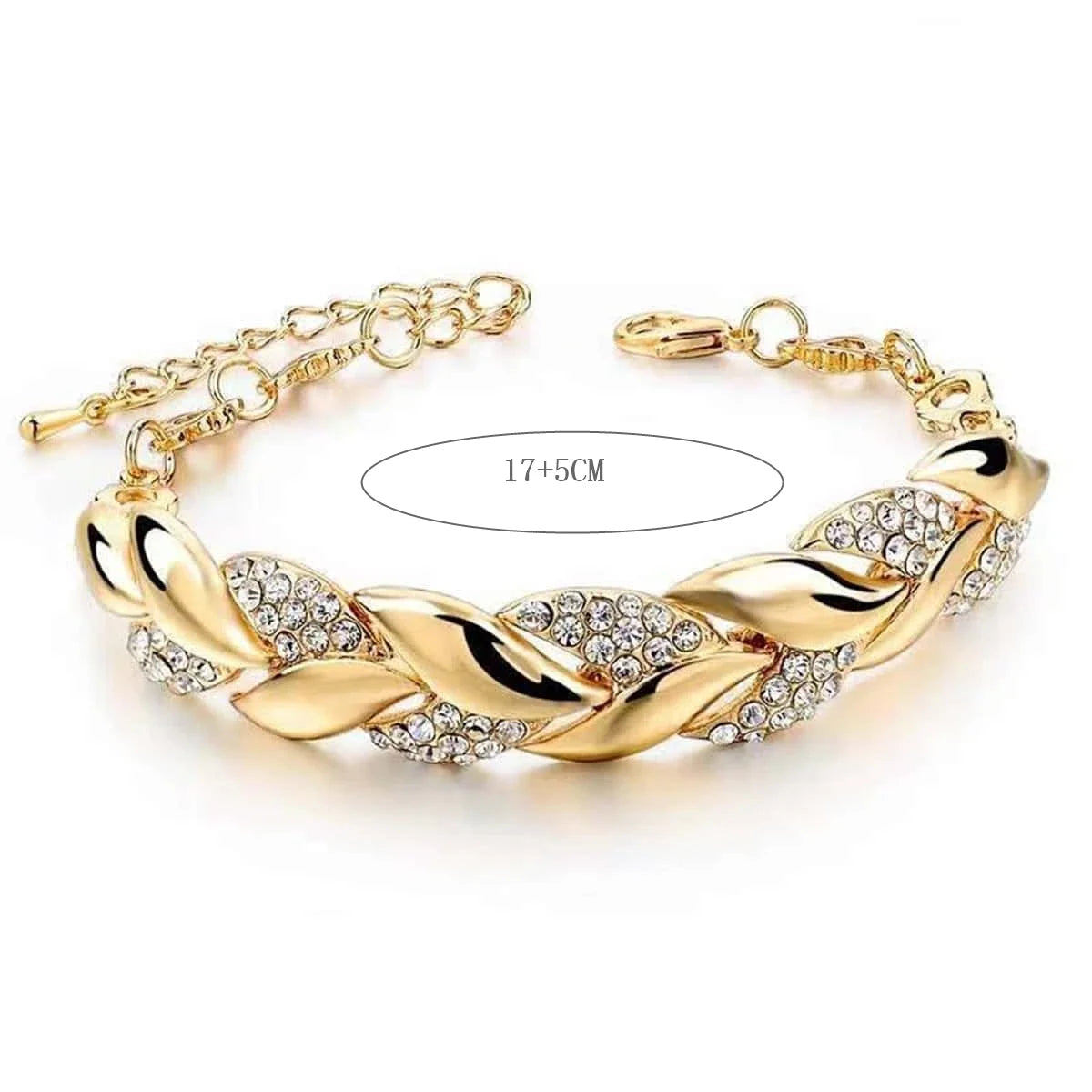Hip Hop Leaf Bracelet