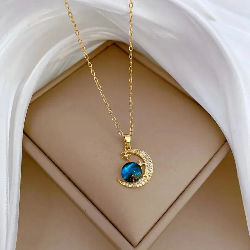 Luxury Titanium  Necklace