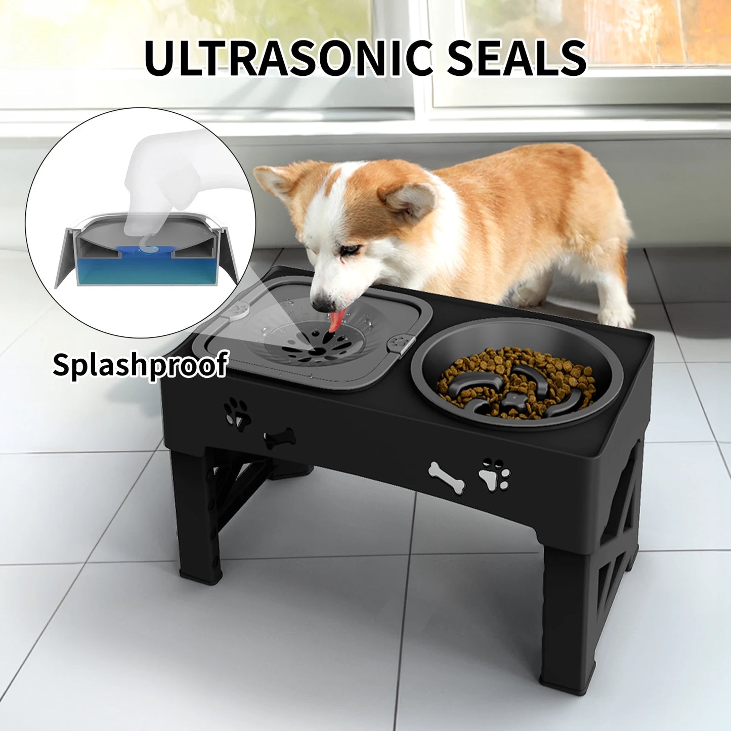Pet  Slow Feed Bowls