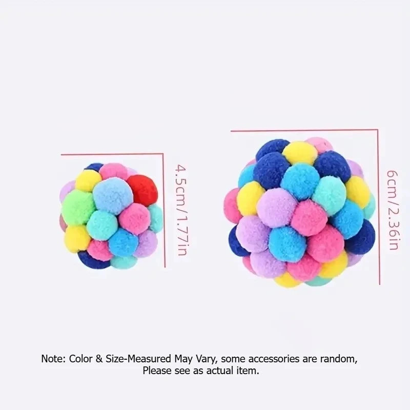 Cat Plush Ball Toy