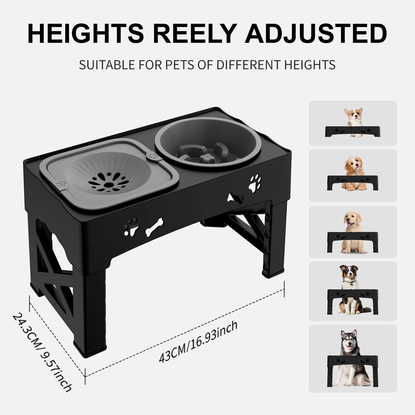 Pet  Slow Feed Bowls