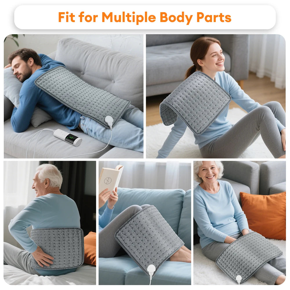 Electric Heating Pad for Back and Leg