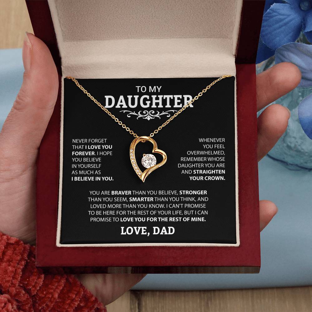 To M Daughter, Love Dad