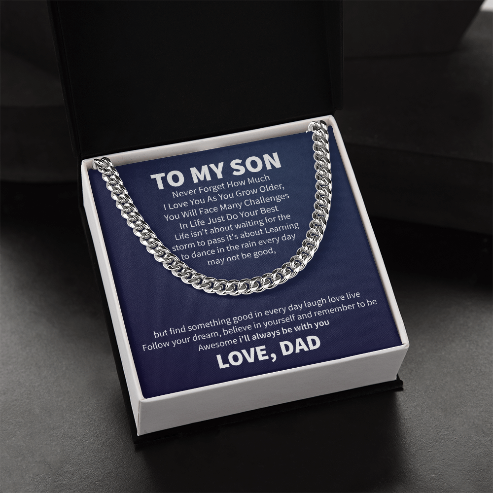 To My Son, Love Dad