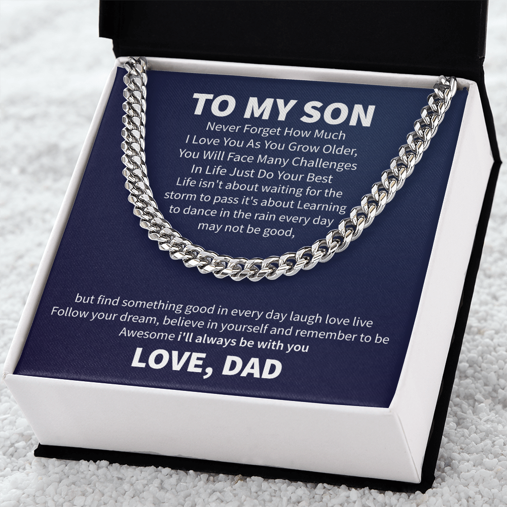 To My Son, Love Dad