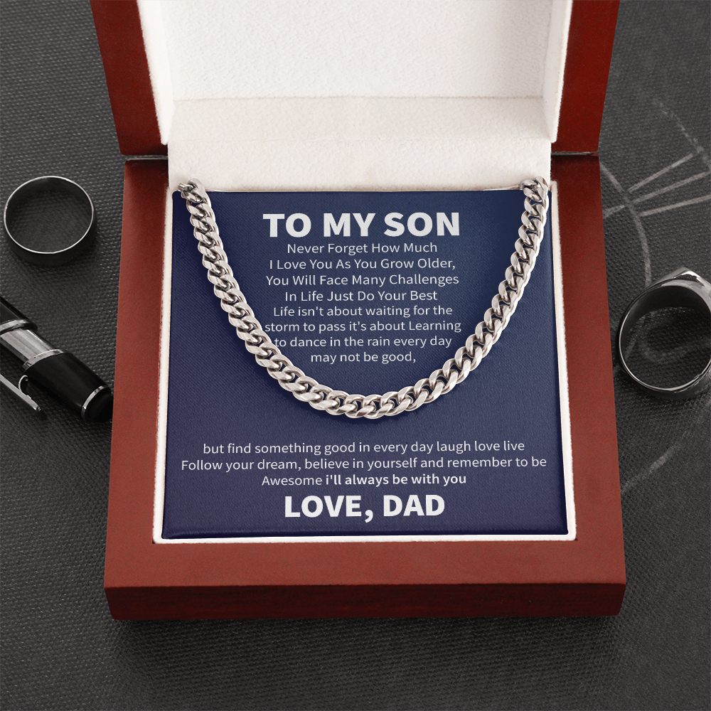 To My Son, Love Dad