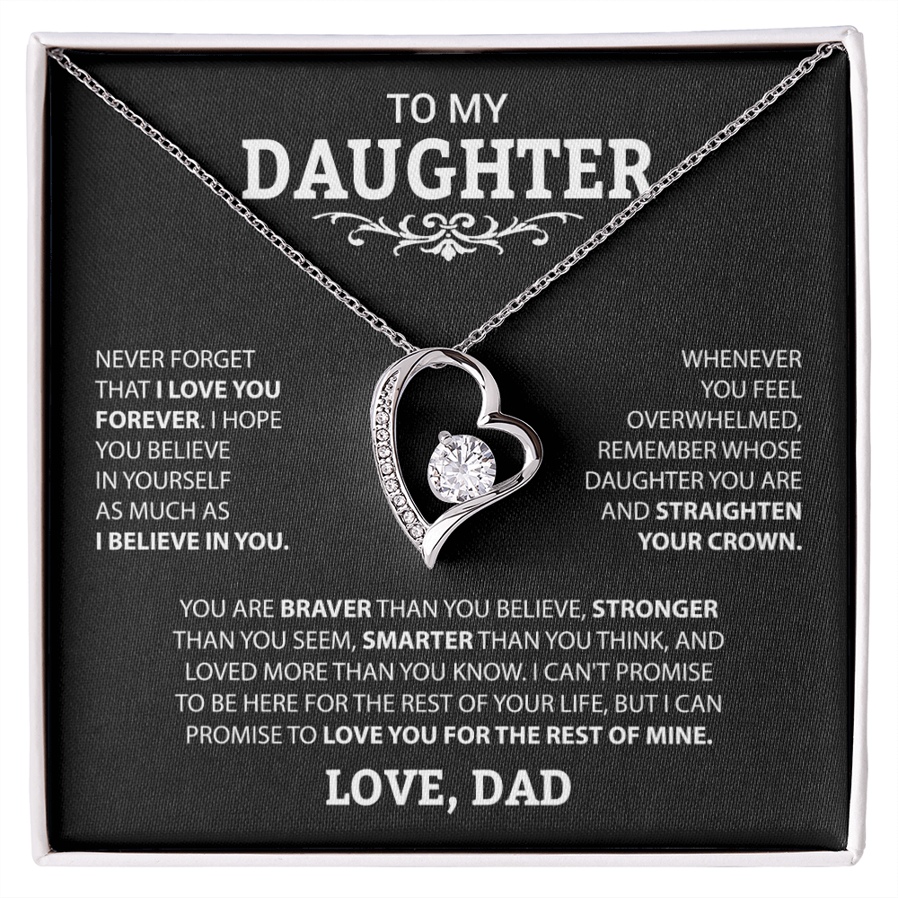 To M Daughter, Love Dad