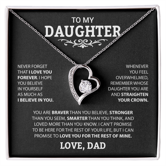 To M Daughter, Love Dad