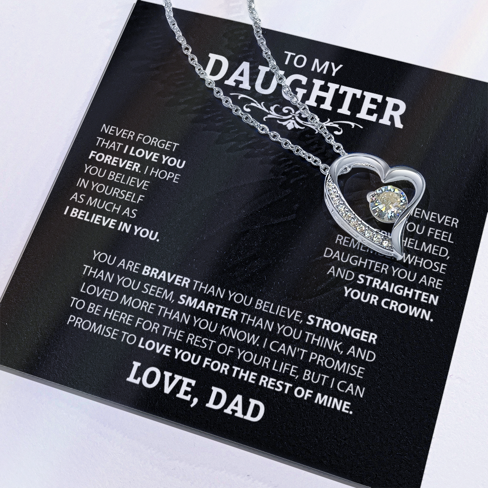 To M Daughter, Love Dad