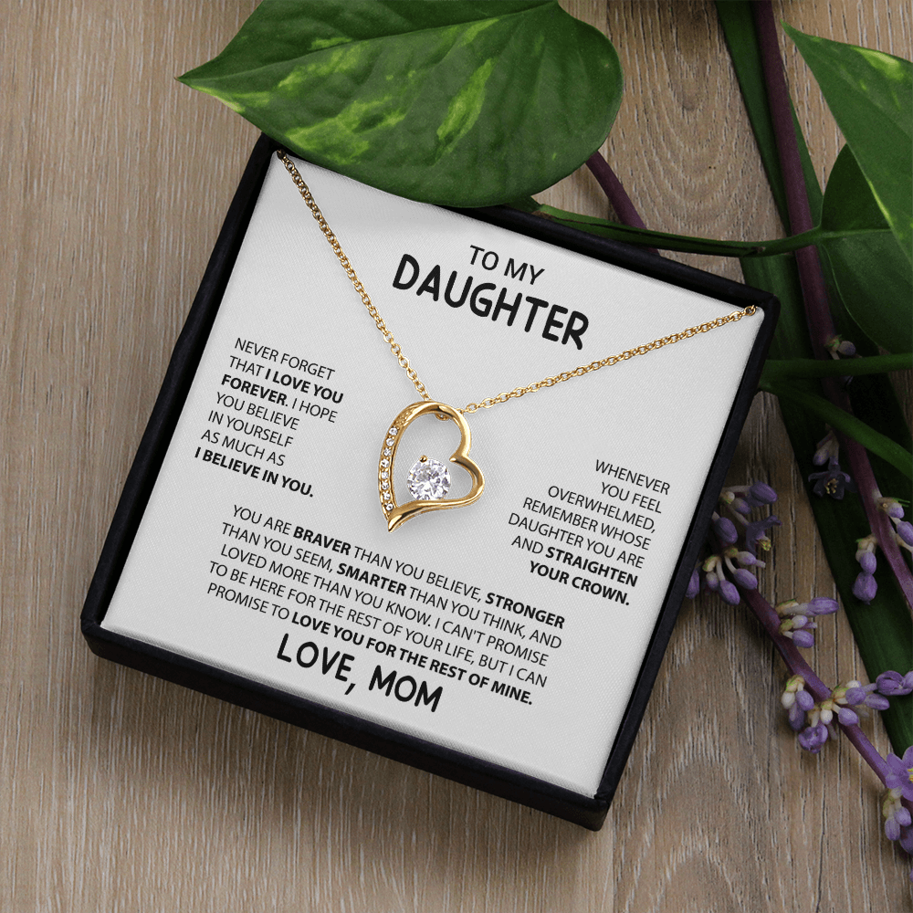 To My Daughter, Love Mom