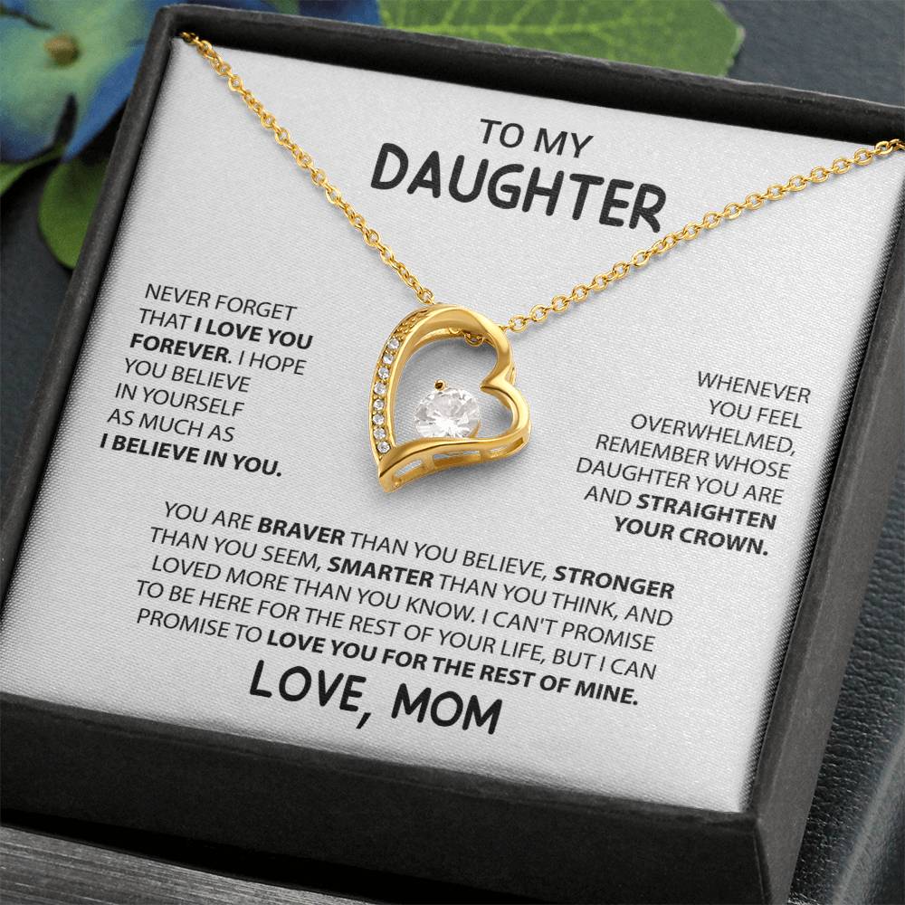 To My Daughter, Love Mom