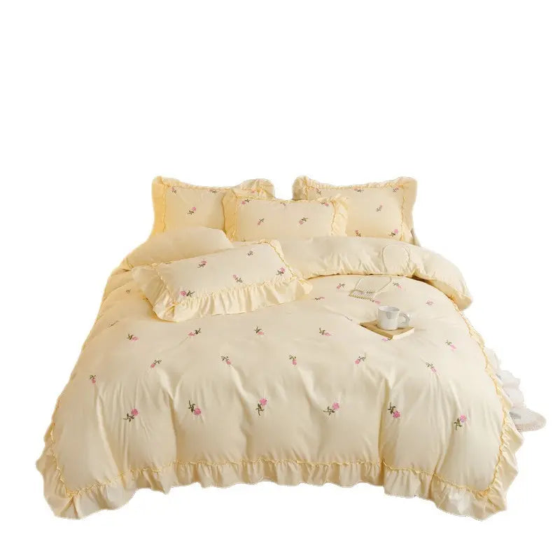 Bedding Set For Student Dorms And Home Use Four-Piece Kit Cinda Kay collections