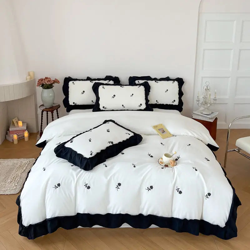 Bedding Set For Student Dorms And Home Use Four-Piece Kit Cinda Kay collections