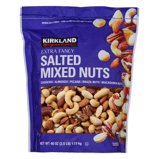 Extra Fancy Mixed Nuts, Salted, 2.5 Lbs